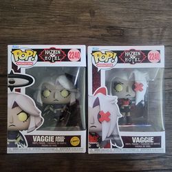 Vaggie chase and common funko pop