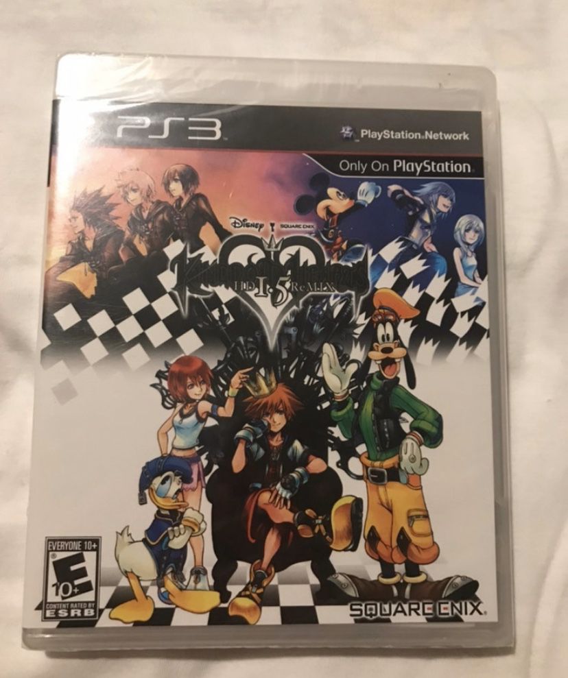 Kingdom Hearts 1.5 Remix Hd Brand New Sealed for PS3