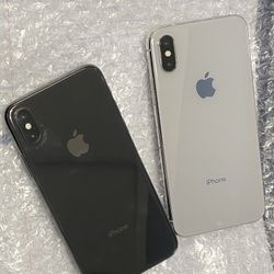 Factory unlocked apple iphone X 64 gb, store warranty! $300 each 