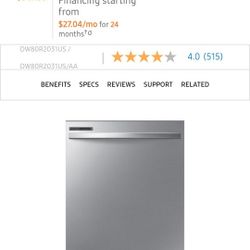 Samsung Dishwasher