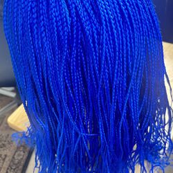 Braided Wig - Blue
