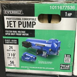 Professional Convertible Jet Pump 