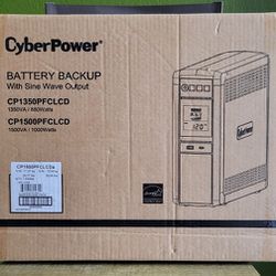 CyberPower'
BATTERY BACKUP