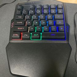 Keyboard and mouseAnd mouse pad