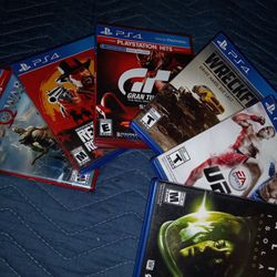 PS4 Game Bundle (willing to Separate) 