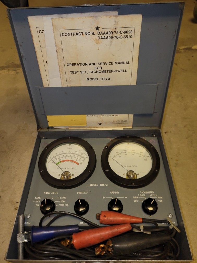 Simpson Model TDS-3 Test Set 