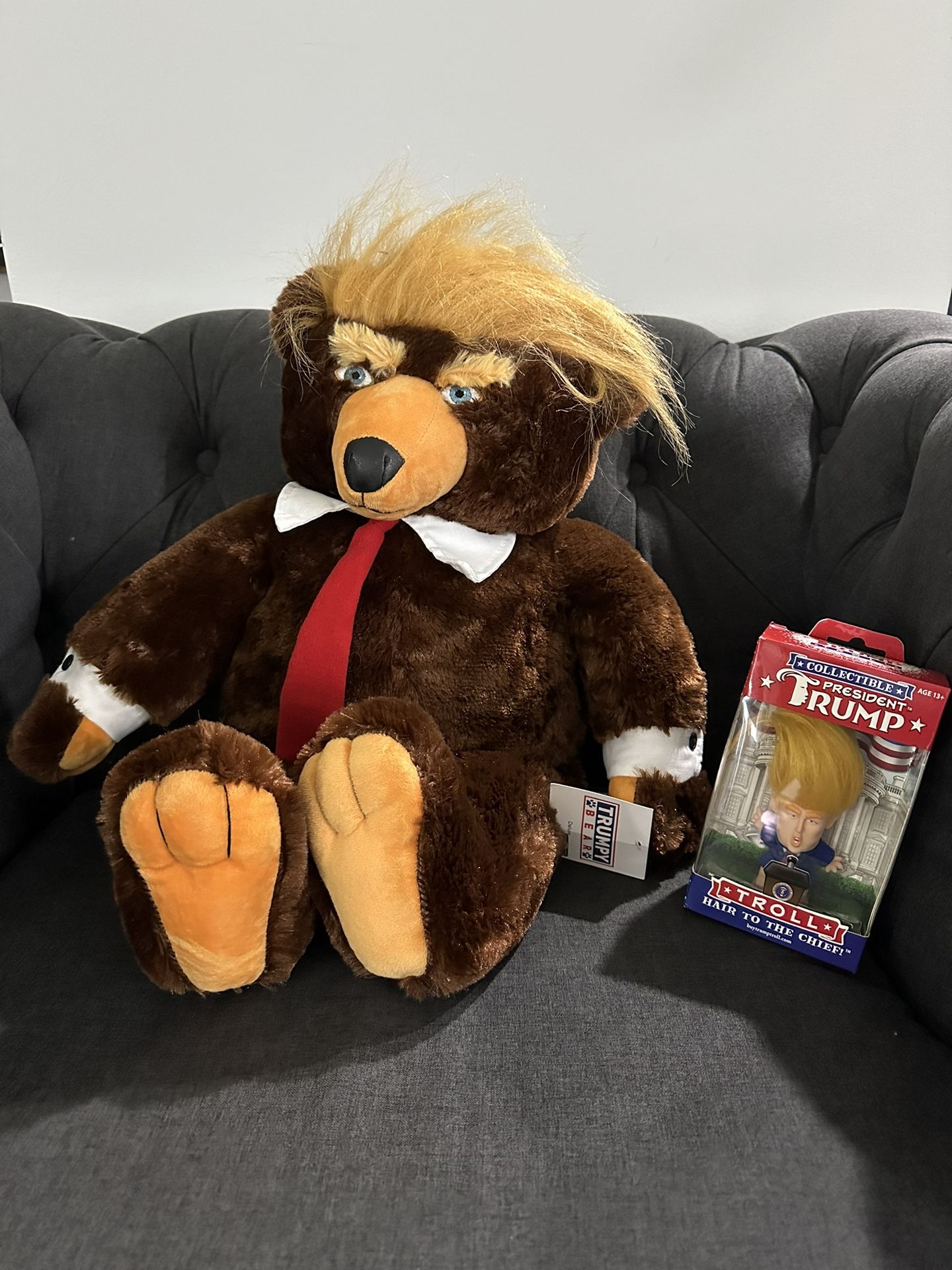 Trump Teddy Bear 2017 New and Troll Limited Edition Collectible
