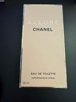 Chanel Allure 3.4 oz/100ml Women Eau De Toilette New in a damaged box not wrapped