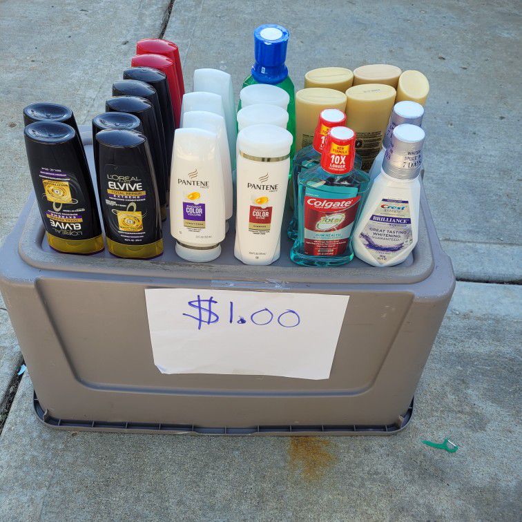 Mega shampoo /conditioner sale $1.00 each  pantene
