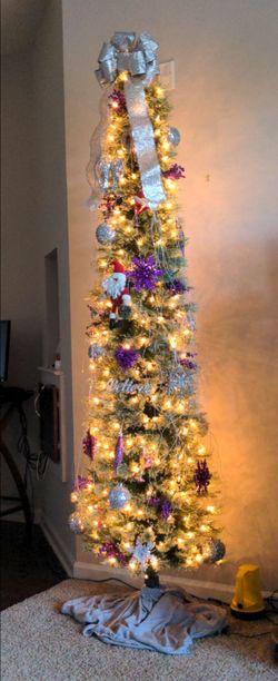 Holiday Time 7-Foot Pre-Lit Shelton Cashmere Fir Tree