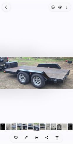 Utility trailer dual axle