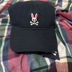 Blue Golf Adult Size Strap Back Hat Cap by Psycho Bunny