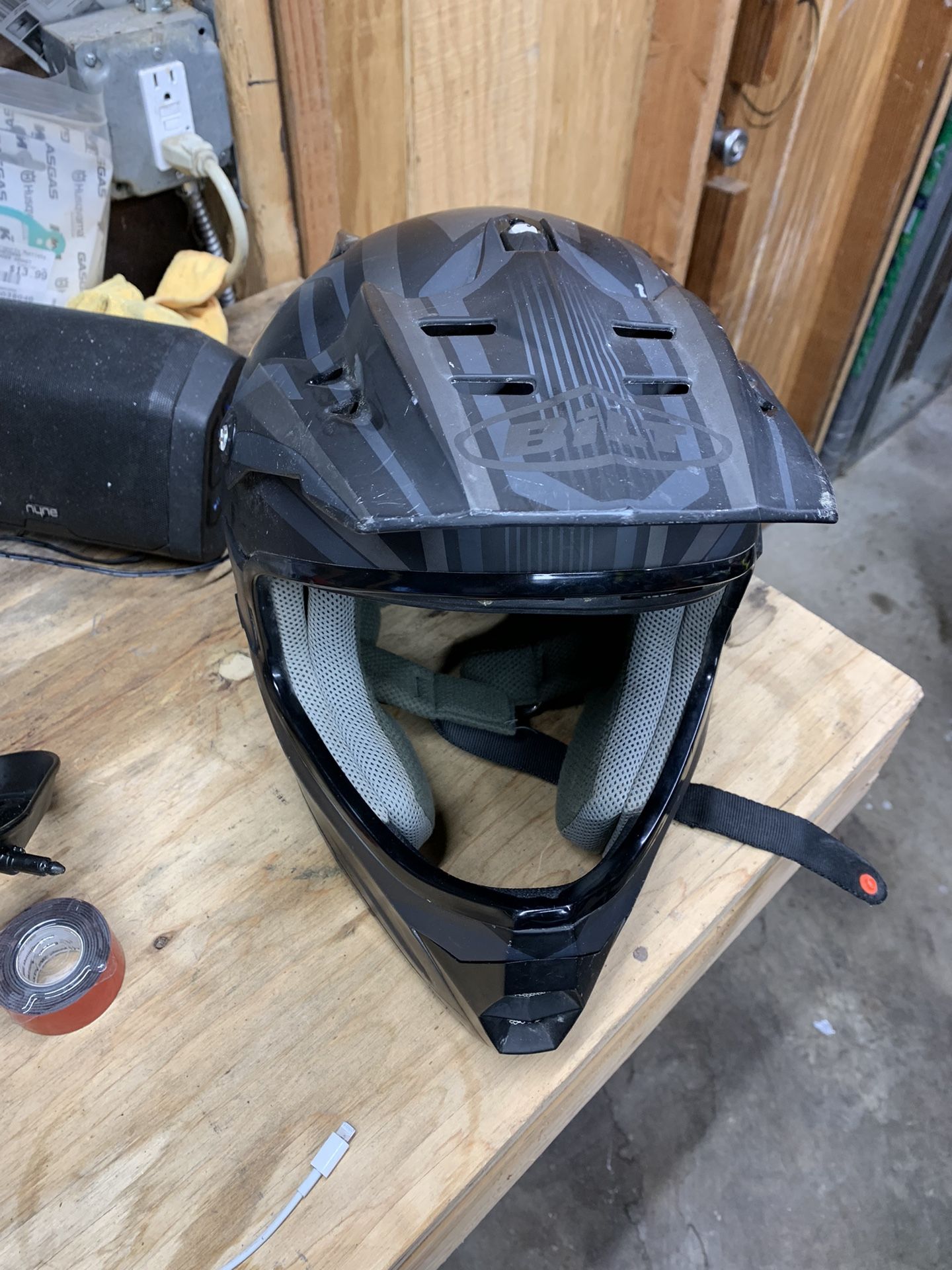 Large Motorcycle Helmet 