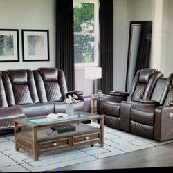 3PC POWER RECLINING SOFA LOVE CHAIR