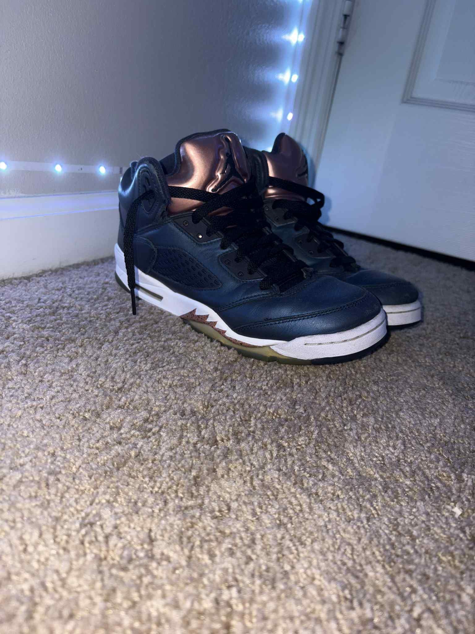 2016 Jordan 5 retro bronze toe