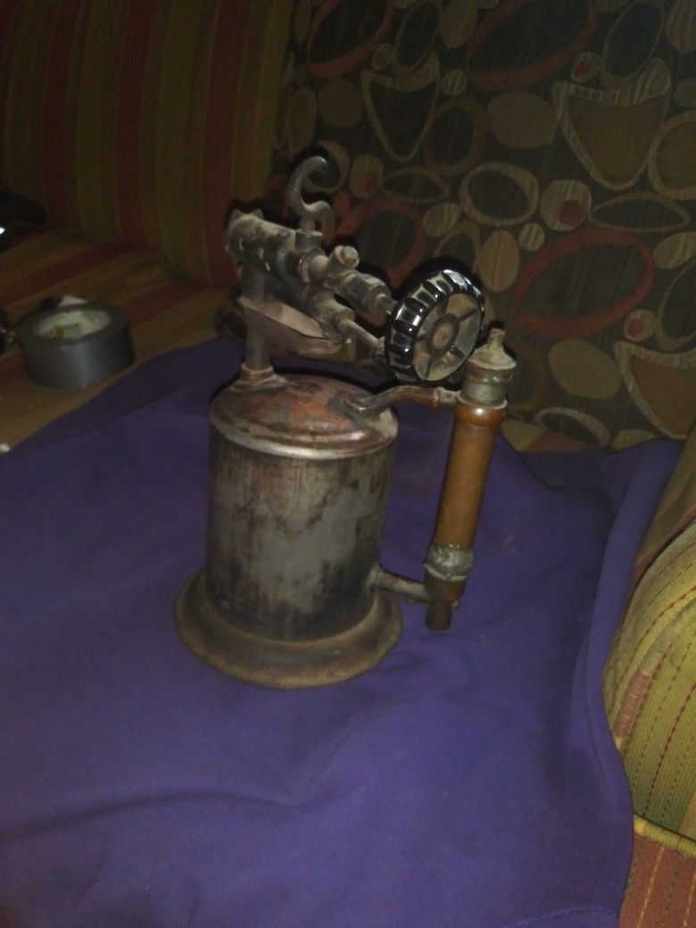 1930's DEA Bathroom Machineries White Gas Blowtorch