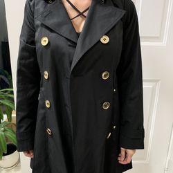 Michael Khors Lightweight Trench Rain Jacket