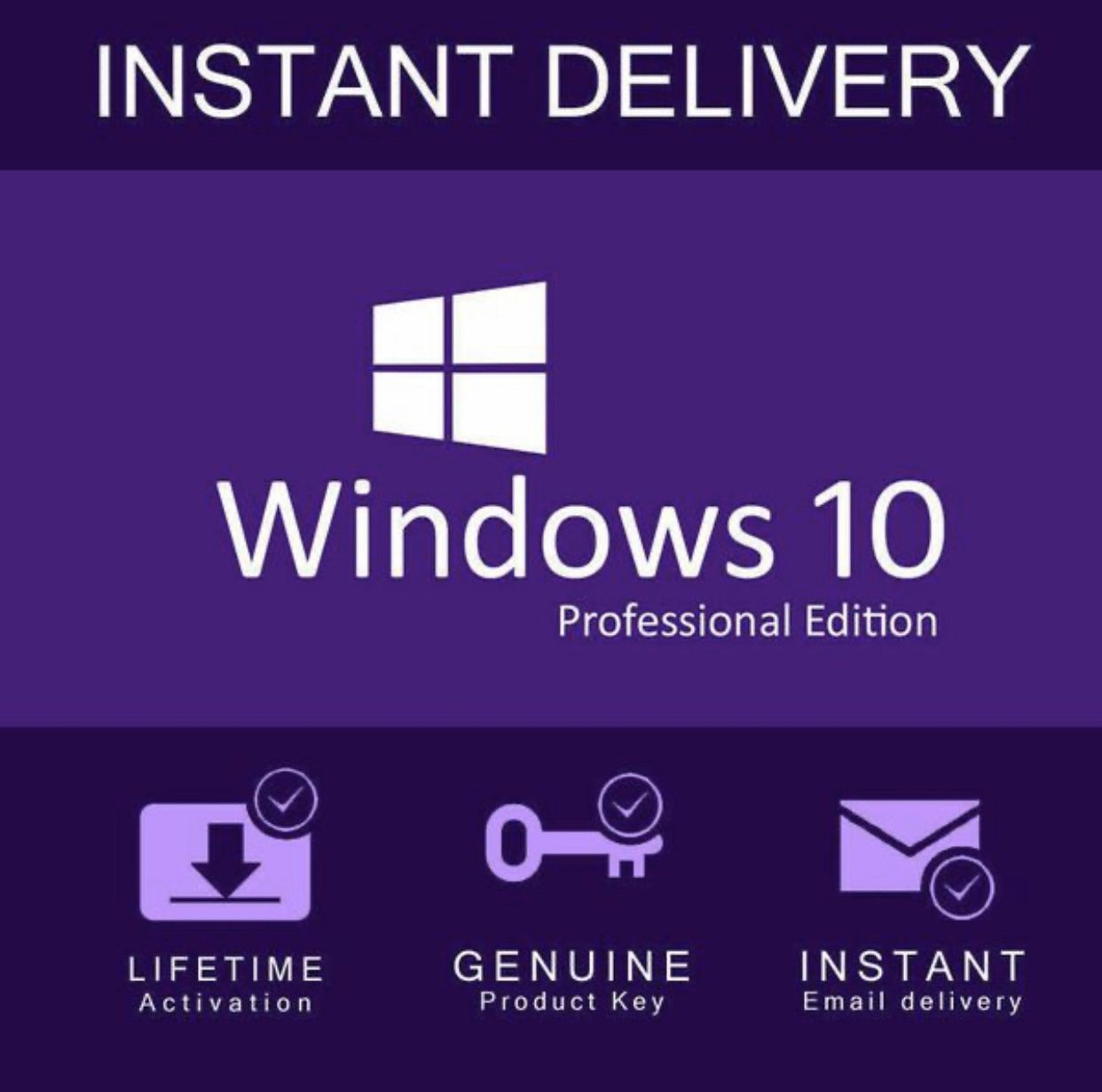 Windows 10 Pro lifetime KEY