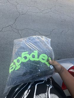 Grey Slate Sp5der Hoodie