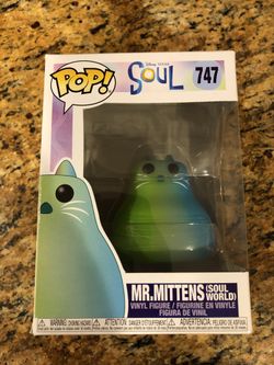 Funko Pop Mr. Mittens (Soul World) #747 Disney Pixar Soul, mint box