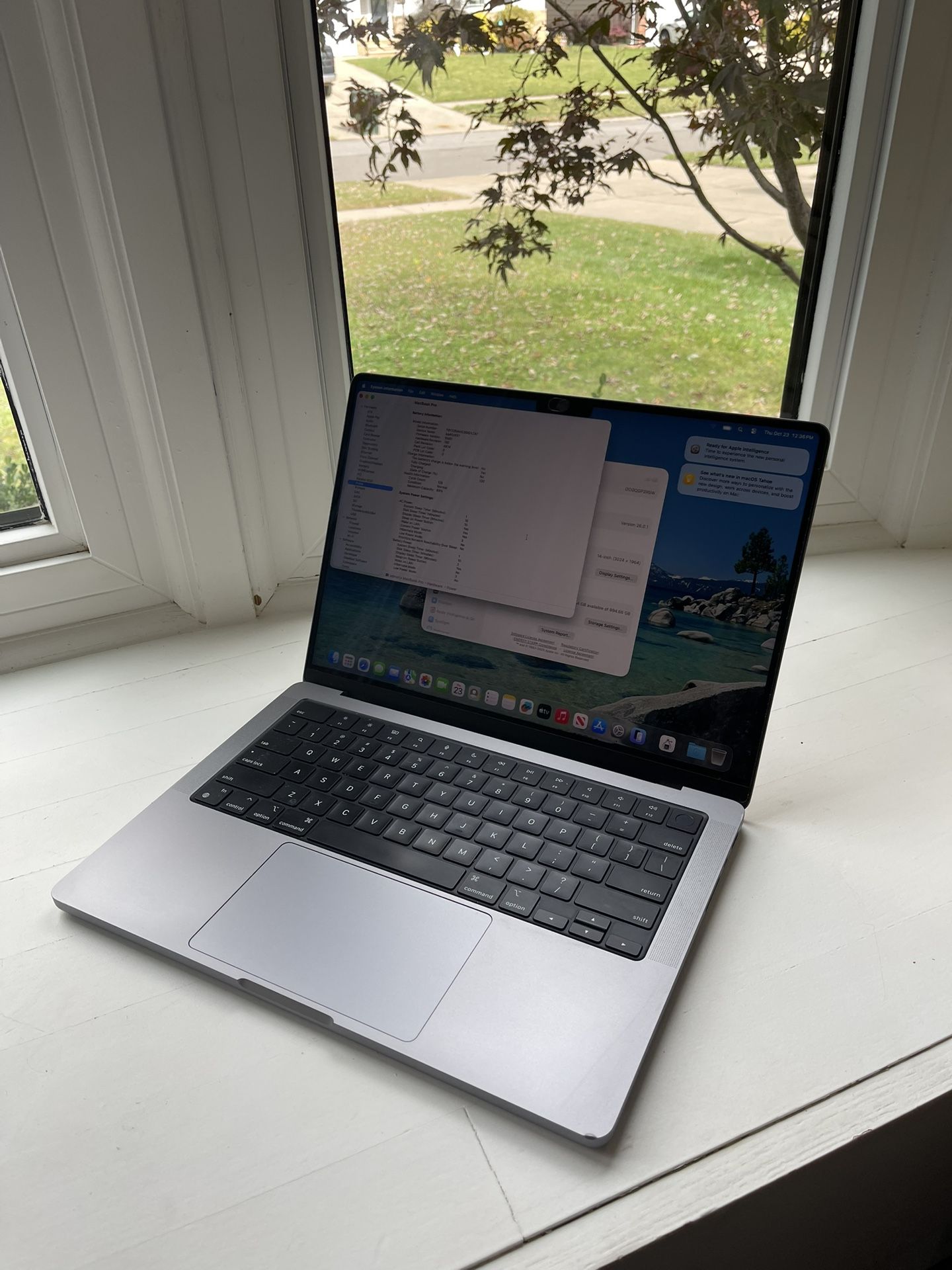 Apple 2021 MacBook Pro with M1 Pro Chip, 14-inch, 32GB RAM, 1TB SSD Storage, Space Gray