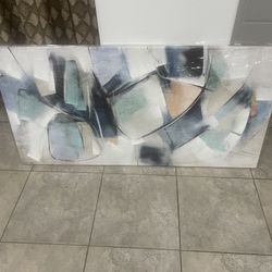 Canvas Frame - Beautiful Hand Made - 2x5 Feet - Good Pattern  