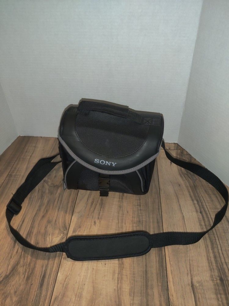 Sony Brand Soft Carrying Case Bag for Camera Small Camcorder 8x6x5 inches