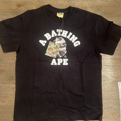 Bape Grey Camo Shirt 