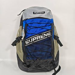 Supreme FW23 backpack Blue
