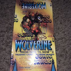 1992 Comic Images Wolverine From Then 'Til Now II Cards Factory Sealed Wax Box Thumbnail