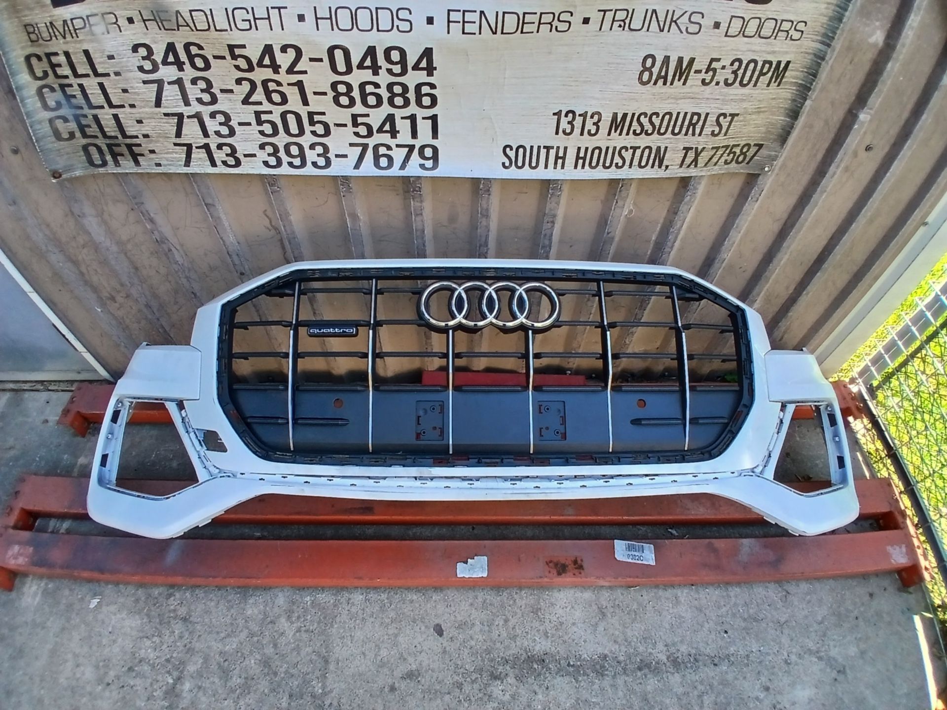 2019-2023 Audi Q8 Front Bumper Used Oem