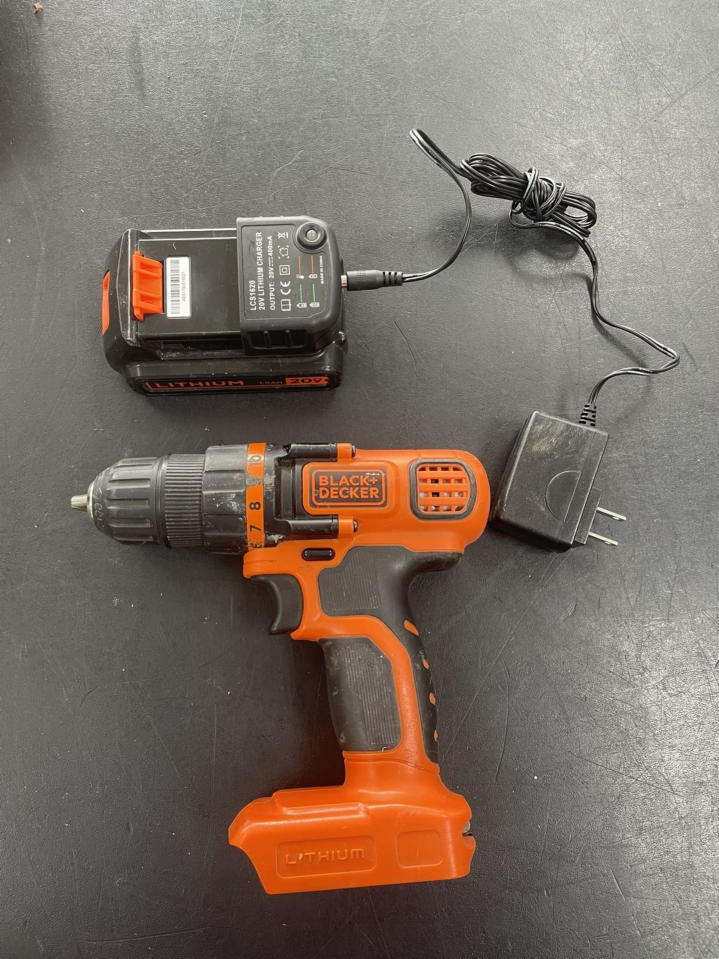 Black Decker Cordless Drill