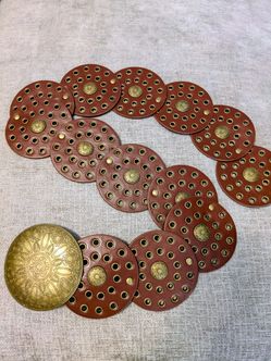 Brand New Western Leather Concho Belt