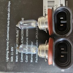 H11 Halogen Foglight Bulbs