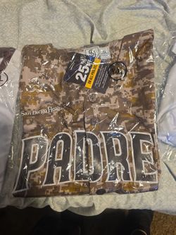 San Diego Padres Camo Baseball Jersey