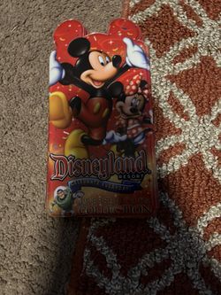 Disneyland Pressed Coin Collection Book