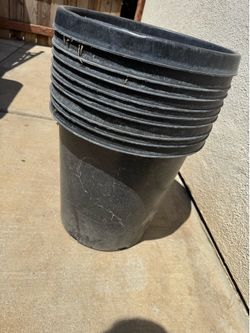 Plastic planters