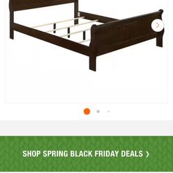Sleigh Bed 