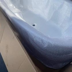 Freestanding Center Drain Tub 60in 