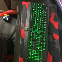 Sell A Razer Black Widow Ultimate And A Cyber power Gaming Mouse 