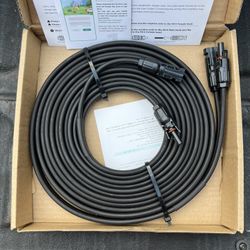 Valemo Home 20 Feet 10 AWG Solar Cable