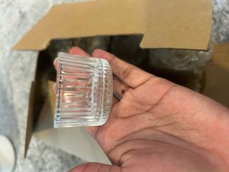 Tea candle holder glass
