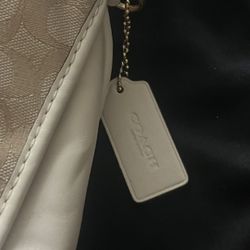 Coach Beige Bag