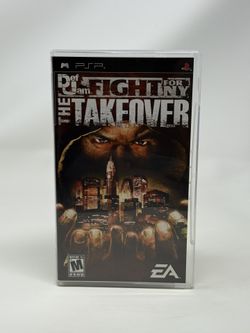 Def Jam Fight for NY the Takeover Sony PSP Complete CIB