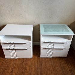 Two  Night Stands With  drawers
