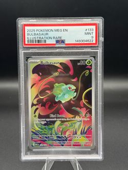 Bulbasaur 133/132 Illustration Rare PSA 9 Pokemon