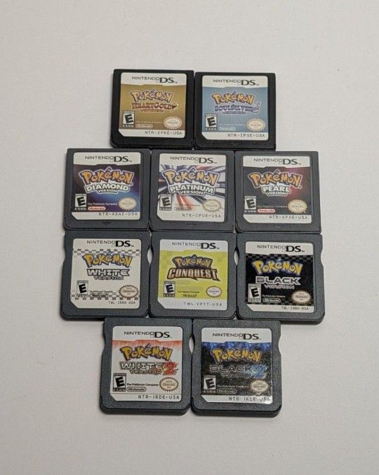 Pokemon Games DS ($25 Each)
