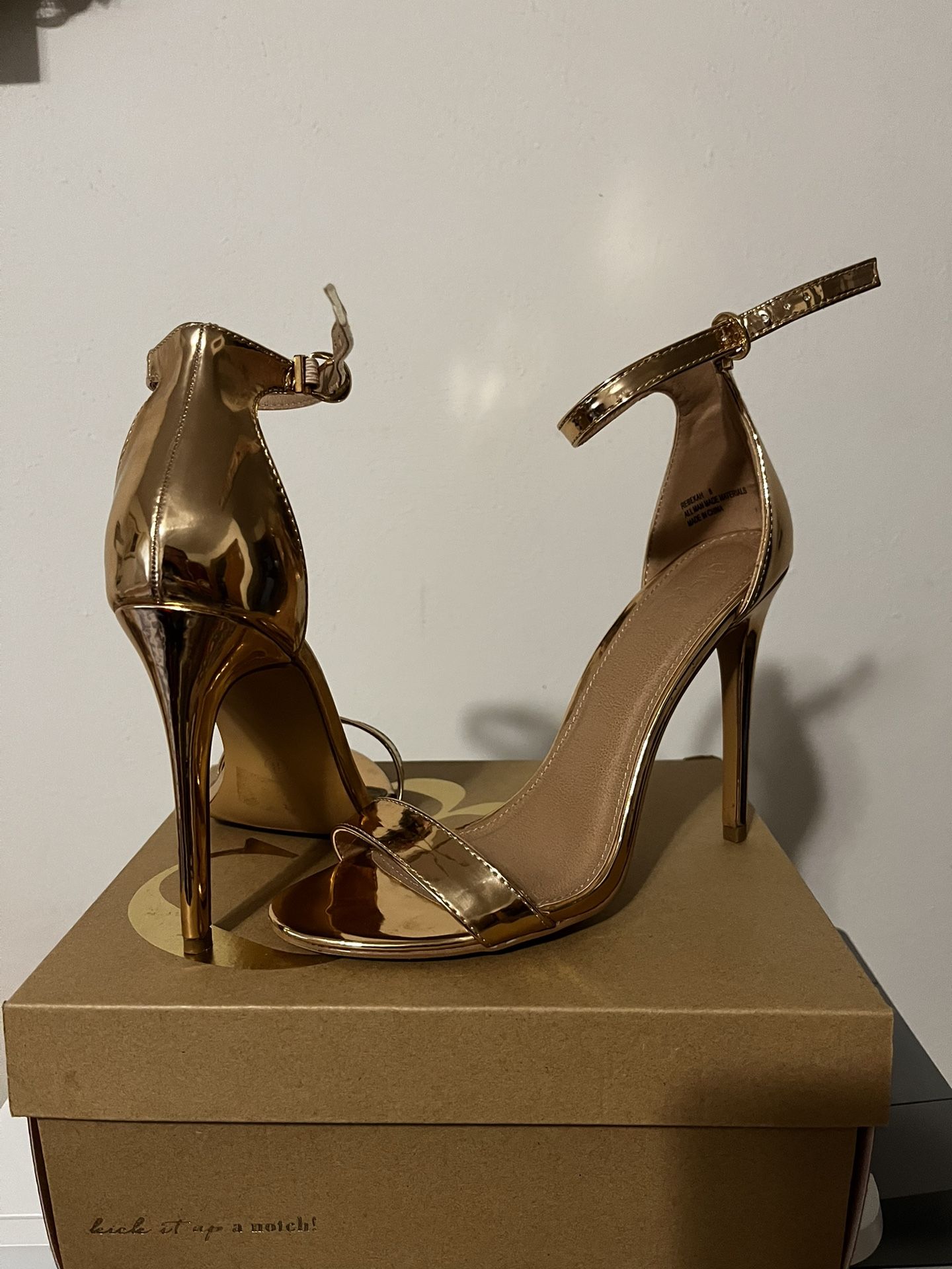 Rose Gold Stilettos