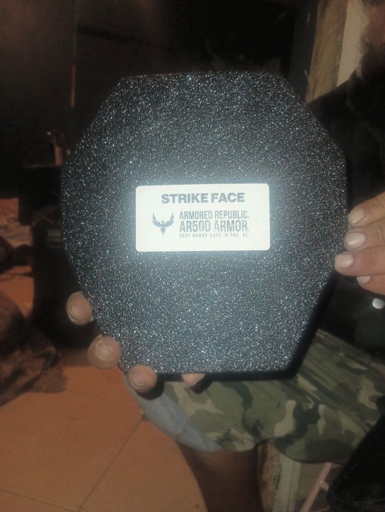 Bullet Proof Chest Plates 3A $100 For Front And Back Plate