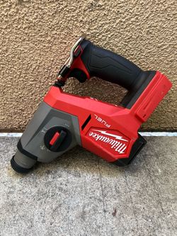 Milwaukee M18 FUEL 18V Lithium-lon Brushless Cordless 5/8 in. SDS-Plus Rotary Hammer (Tool-Only) No Handle